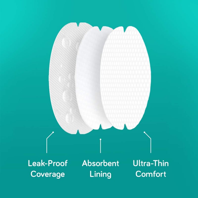 Nanobébé Disposable Nursing Pads Multipack - 120 Days and 60 Nights Ultra Thin & Extra Absorbent Vented Leak Proof Nursing Essentials, Individually Wrapped (180 Count) - Image 2